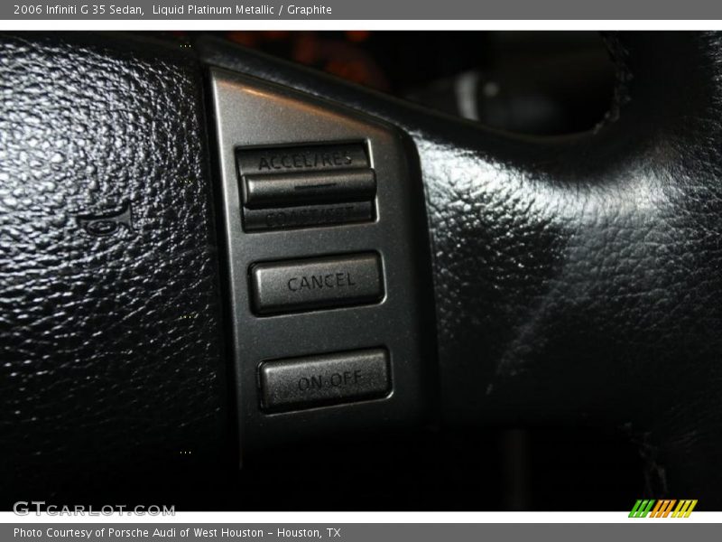 Liquid Platinum Metallic / Graphite 2006 Infiniti G 35 Sedan