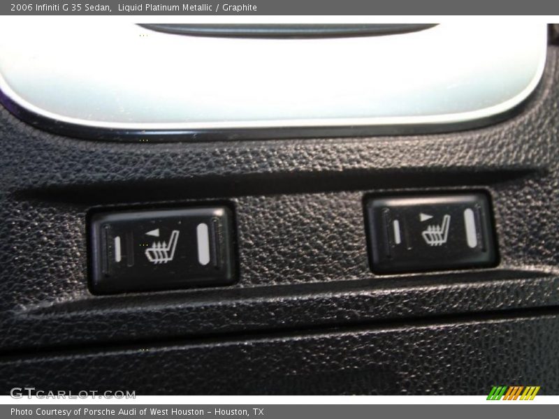 Liquid Platinum Metallic / Graphite 2006 Infiniti G 35 Sedan