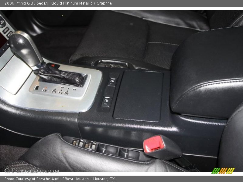 Liquid Platinum Metallic / Graphite 2006 Infiniti G 35 Sedan