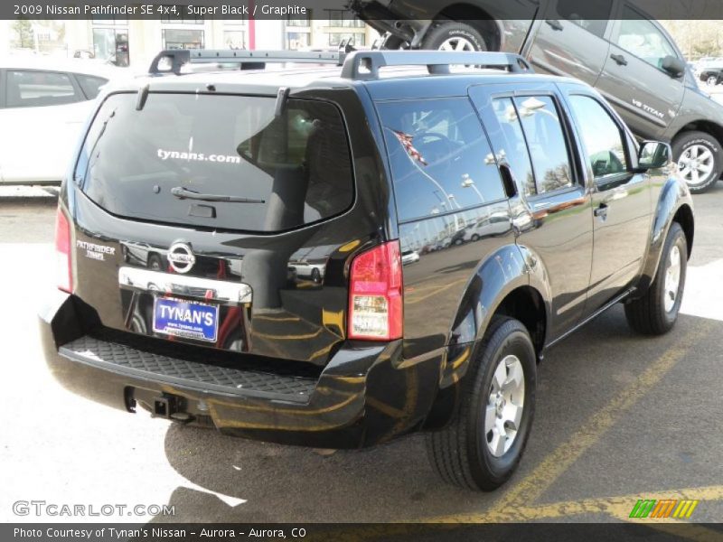 Super Black / Graphite 2009 Nissan Pathfinder SE 4x4