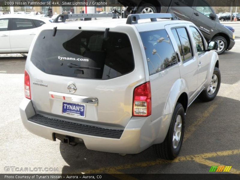Silver Lightning / Graphite 2009 Nissan Pathfinder SE 4x4