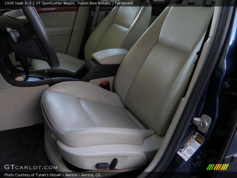 Fusion Blue Metallic / Parchment 2006 Saab 9-3 2.0T SportCombi Wagon