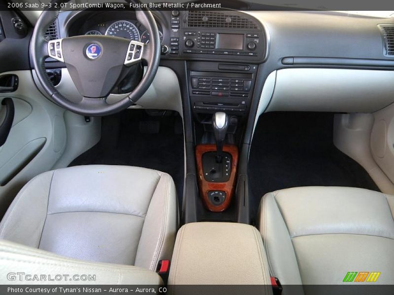 Fusion Blue Metallic / Parchment 2006 Saab 9-3 2.0T SportCombi Wagon