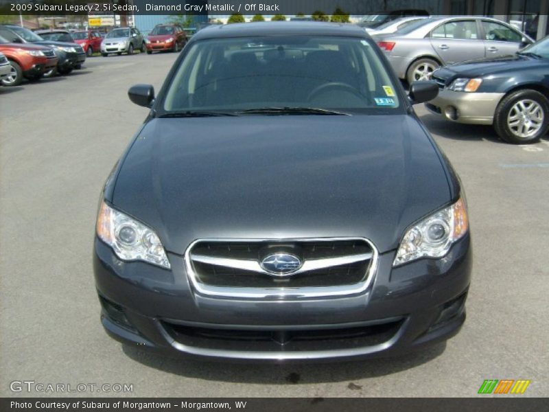 Diamond Gray Metallic / Off Black 2009 Subaru Legacy 2.5i Sedan