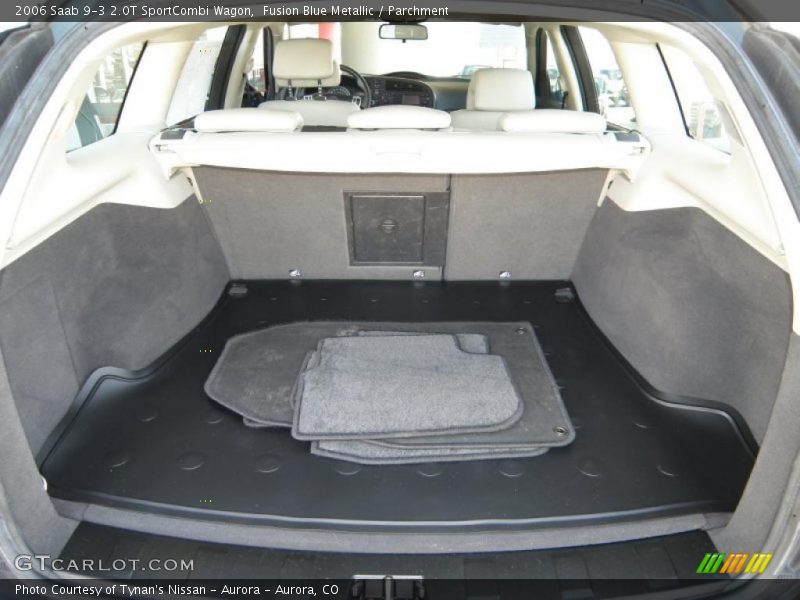 Fusion Blue Metallic / Parchment 2006 Saab 9-3 2.0T SportCombi Wagon