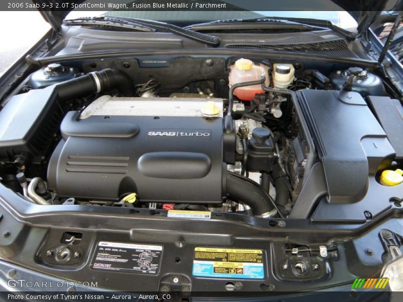 Fusion Blue Metallic / Parchment 2006 Saab 9-3 2.0T SportCombi Wagon