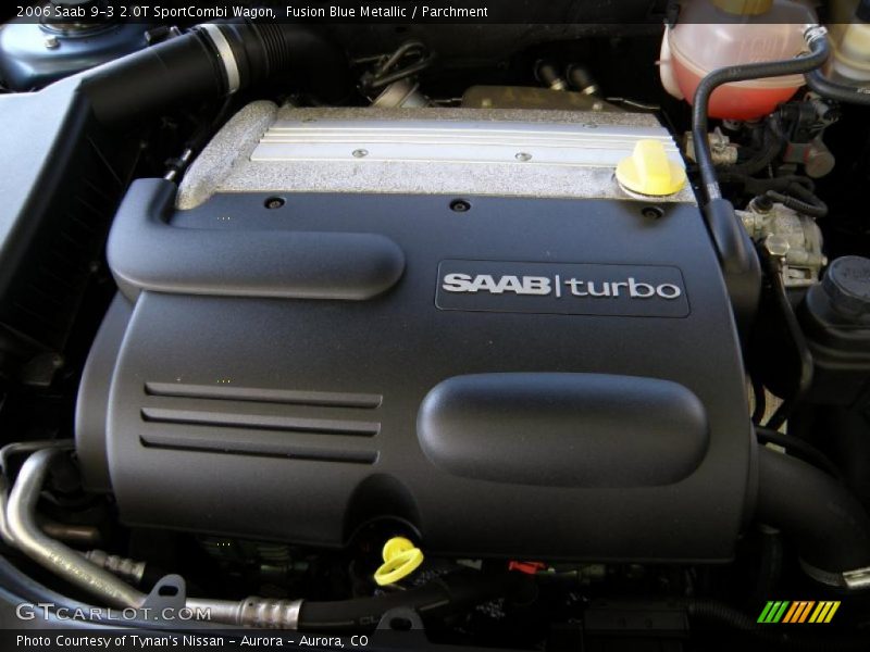 Fusion Blue Metallic / Parchment 2006 Saab 9-3 2.0T SportCombi Wagon