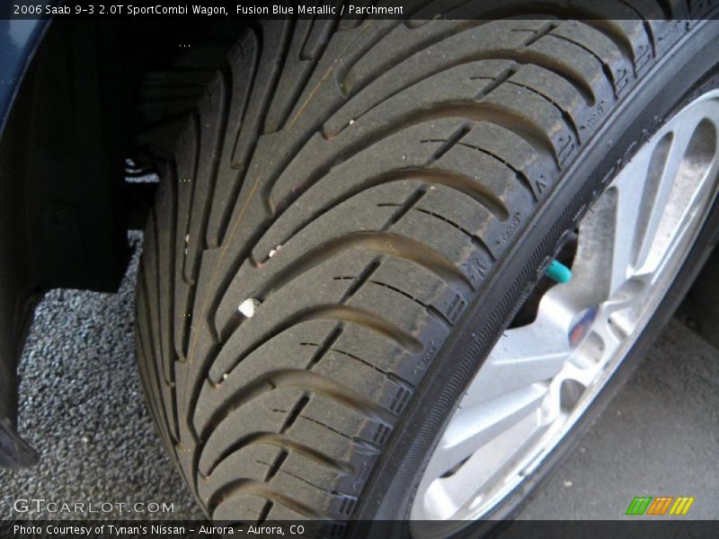 Fusion Blue Metallic / Parchment 2006 Saab 9-3 2.0T SportCombi Wagon