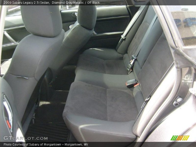 Diamond Gray Metallic / Off Black 2009 Subaru Legacy 2.5i Sedan