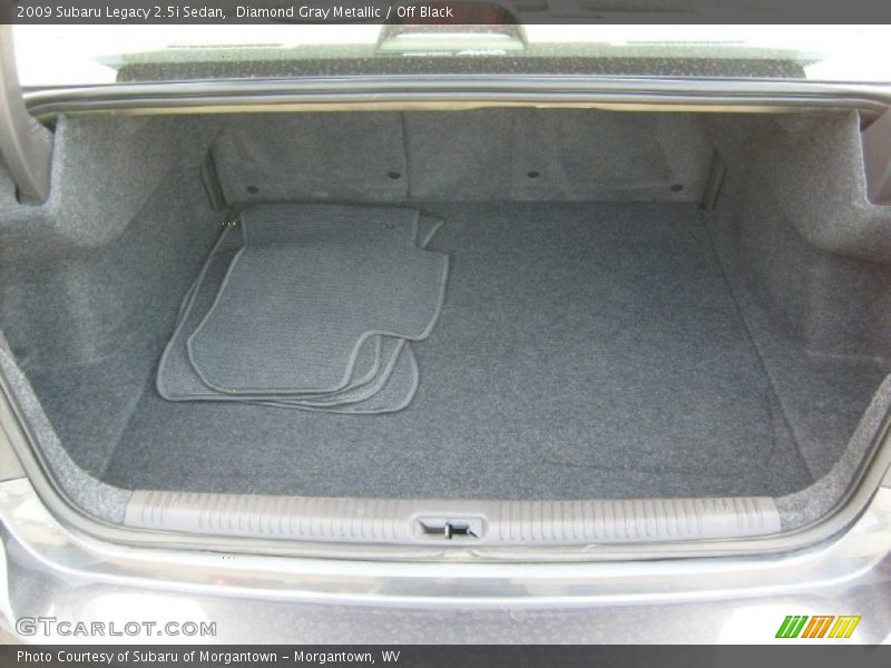 Diamond Gray Metallic / Off Black 2009 Subaru Legacy 2.5i Sedan