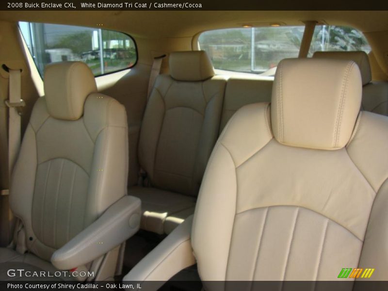 White Diamond Tri Coat / Cashmere/Cocoa 2008 Buick Enclave CXL