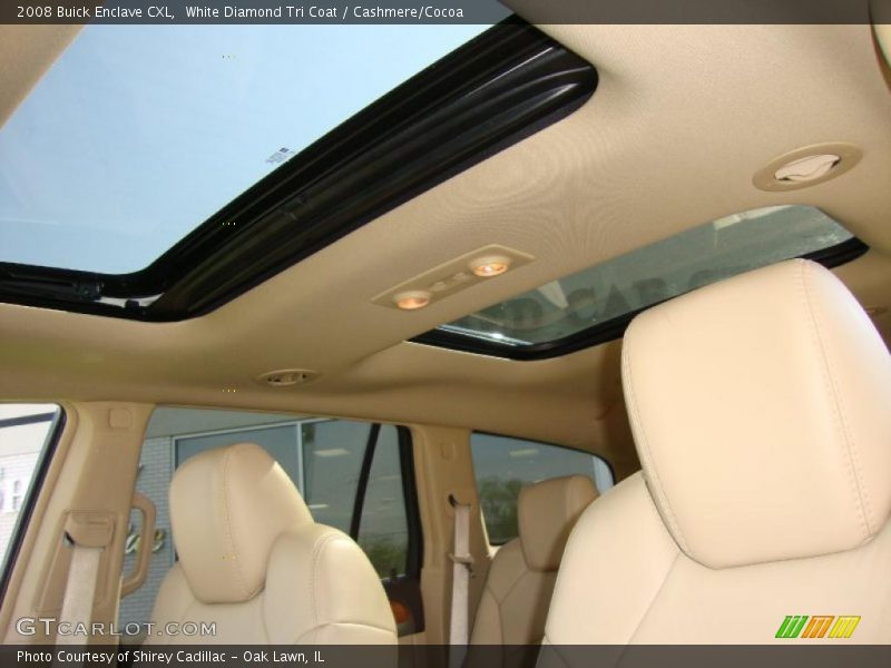 White Diamond Tri Coat / Cashmere/Cocoa 2008 Buick Enclave CXL