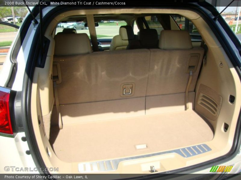White Diamond Tri Coat / Cashmere/Cocoa 2008 Buick Enclave CXL