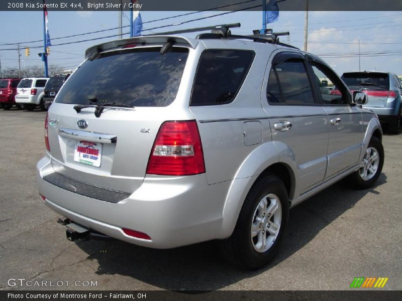 Bright Silver / Gray 2008 Kia Sorento EX 4x4