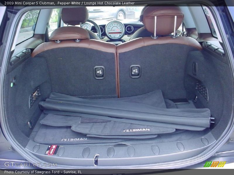 Pepper White / Lounge Hot Chocolate Leather 2009 Mini Cooper S Clubman