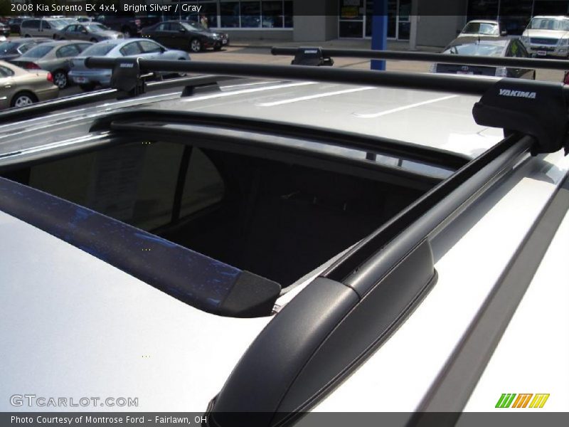 Bright Silver / Gray 2008 Kia Sorento EX 4x4