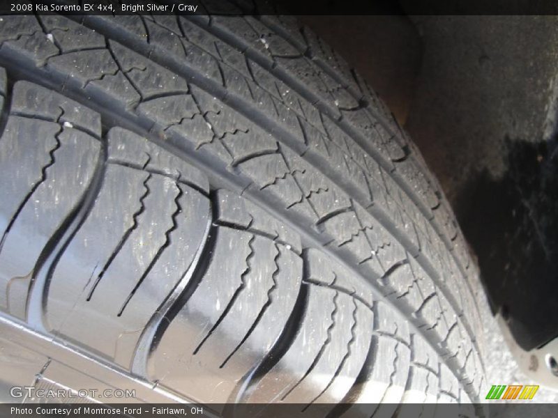 Bright Silver / Gray 2008 Kia Sorento EX 4x4