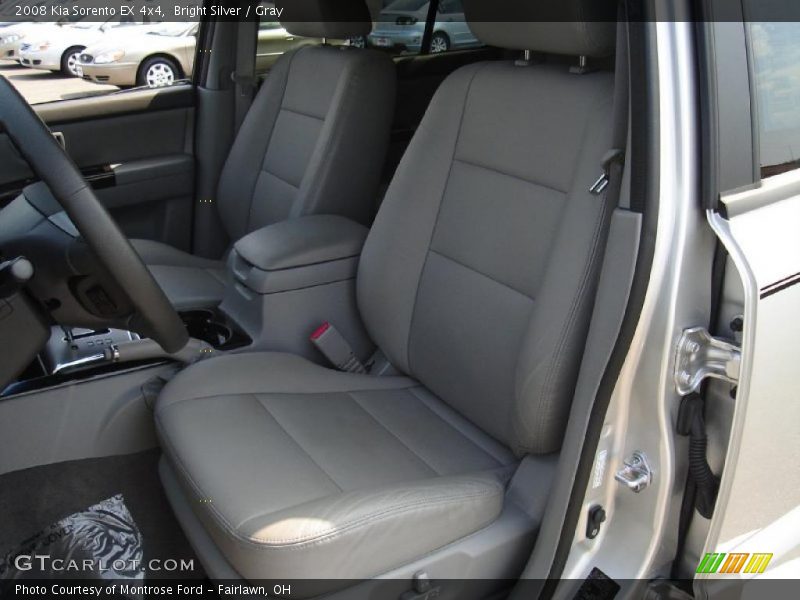 Bright Silver / Gray 2008 Kia Sorento EX 4x4