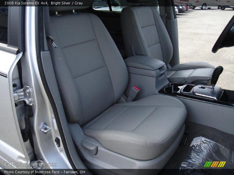 Bright Silver / Gray 2008 Kia Sorento EX 4x4