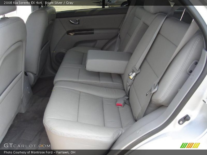 Bright Silver / Gray 2008 Kia Sorento EX 4x4