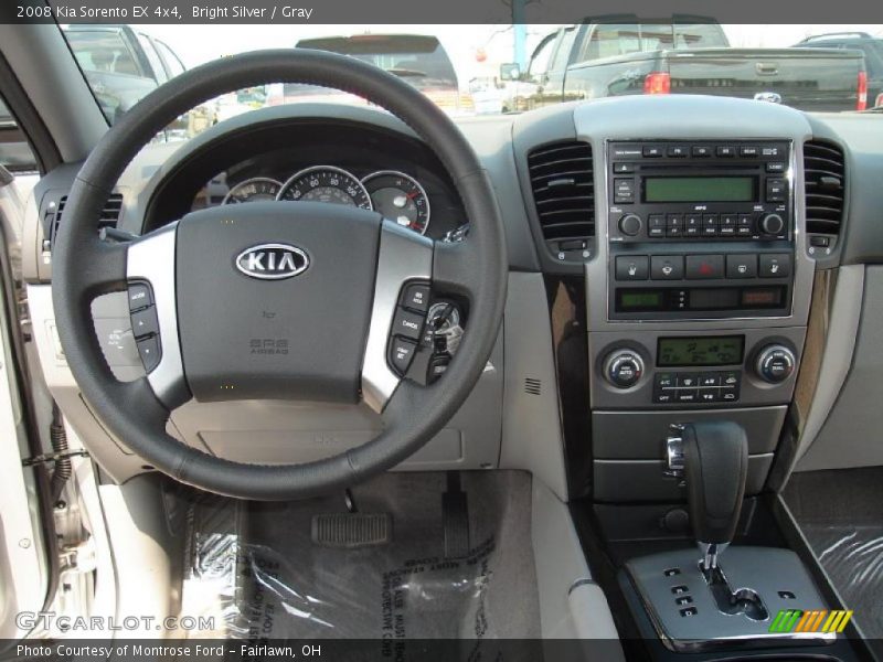 Bright Silver / Gray 2008 Kia Sorento EX 4x4