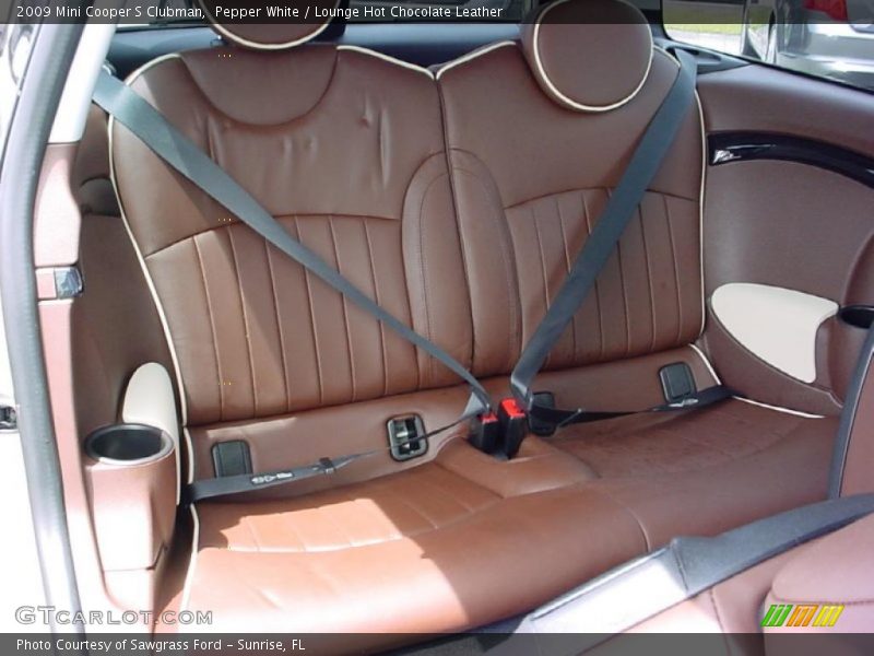 Pepper White / Lounge Hot Chocolate Leather 2009 Mini Cooper S Clubman