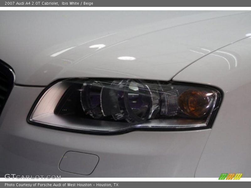 Ibis White / Beige 2007 Audi A4 2.0T Cabriolet