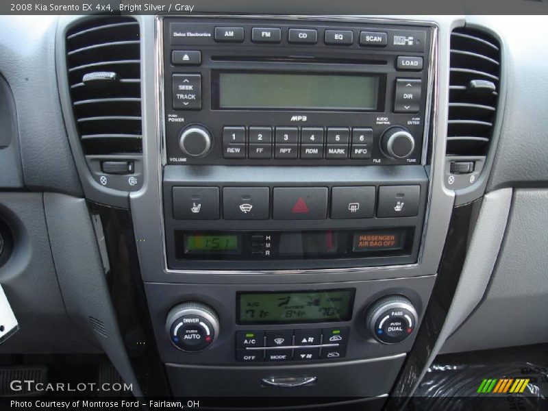 Bright Silver / Gray 2008 Kia Sorento EX 4x4
