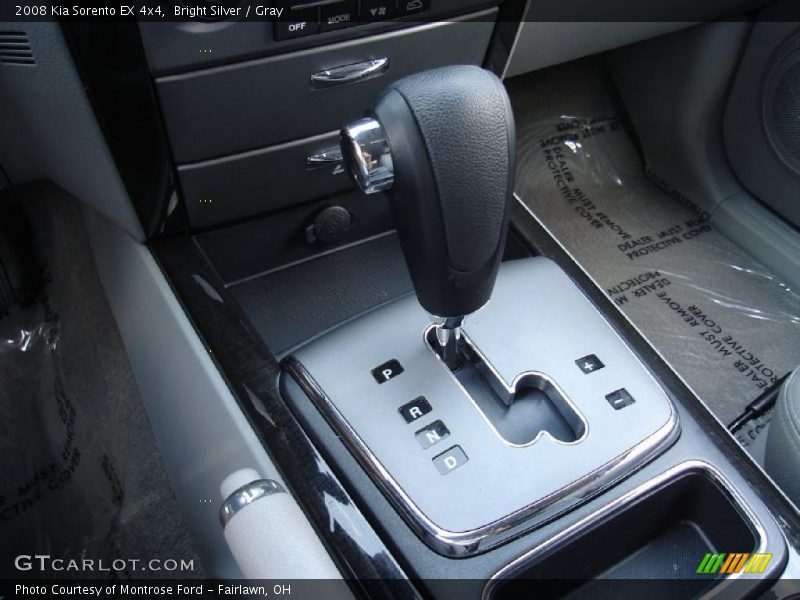 Bright Silver / Gray 2008 Kia Sorento EX 4x4