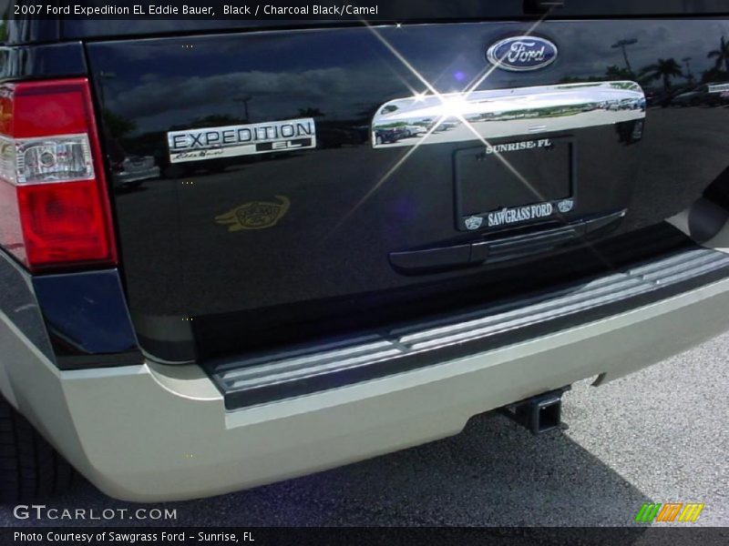 Black / Charcoal Black/Camel 2007 Ford Expedition EL Eddie Bauer