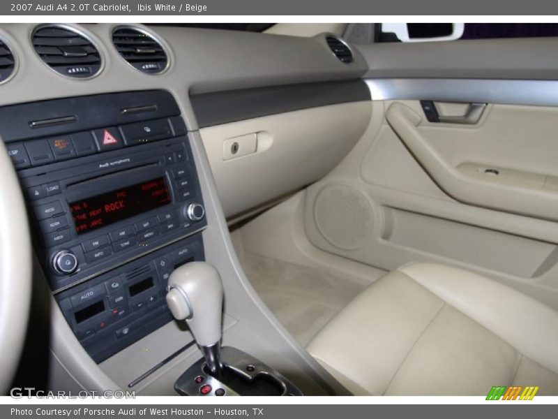 Ibis White / Beige 2007 Audi A4 2.0T Cabriolet