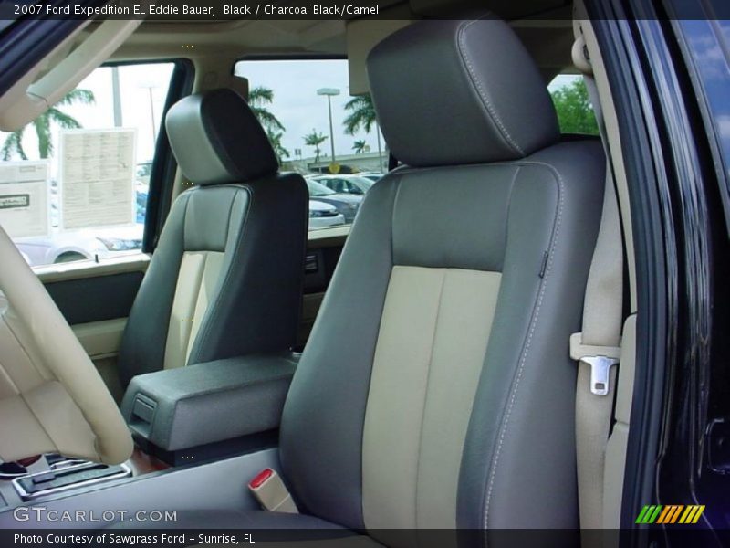 Black / Charcoal Black/Camel 2007 Ford Expedition EL Eddie Bauer