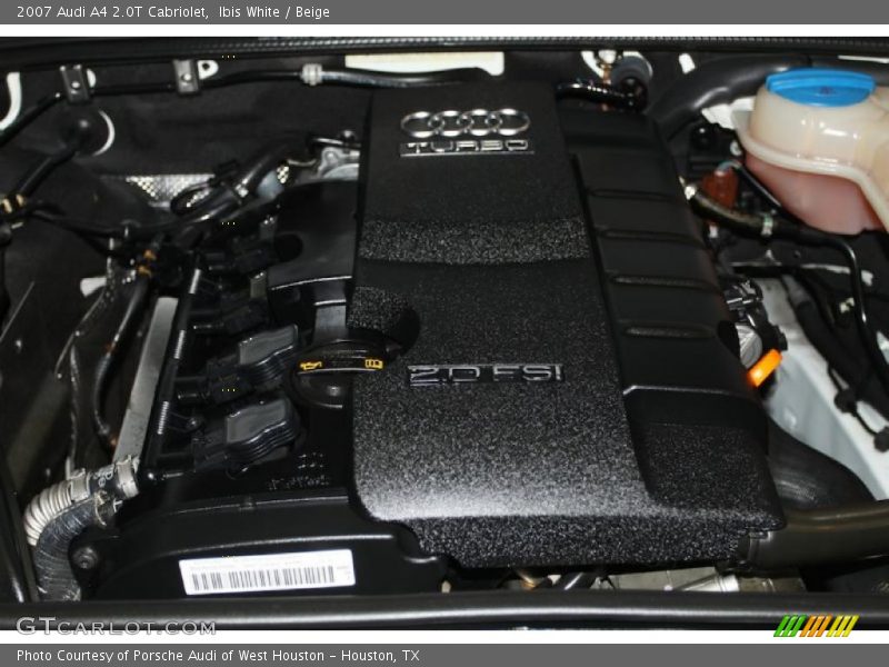 Ibis White / Beige 2007 Audi A4 2.0T Cabriolet