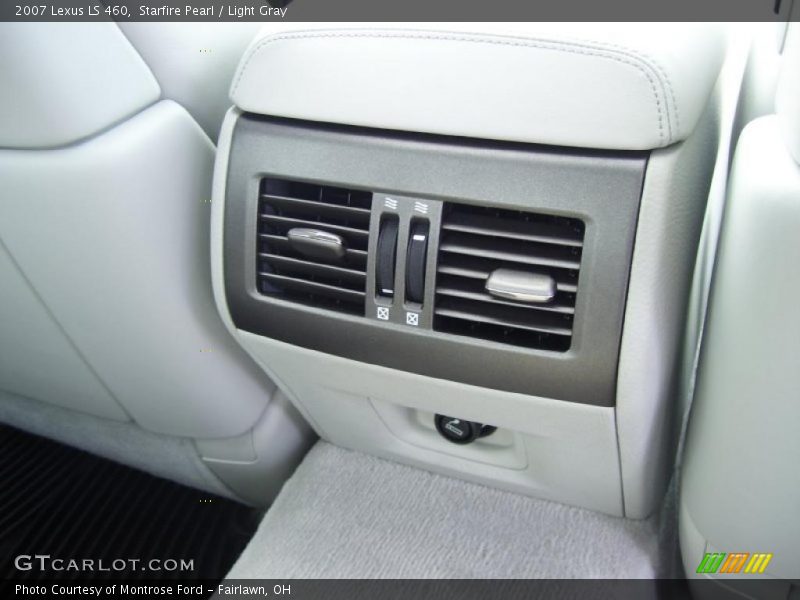 Starfire Pearl / Light Gray 2007 Lexus LS 460