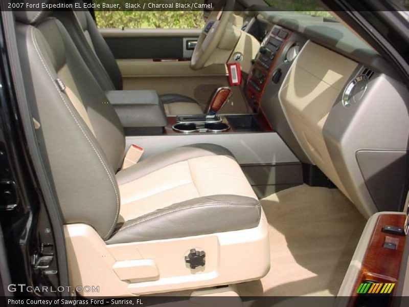 Black / Charcoal Black/Camel 2007 Ford Expedition EL Eddie Bauer