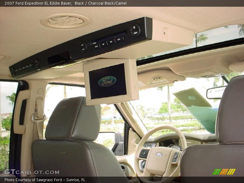 Black / Charcoal Black/Camel 2007 Ford Expedition EL Eddie Bauer