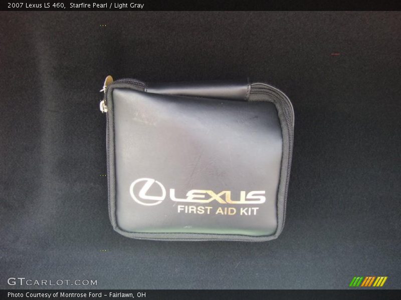 Starfire Pearl / Light Gray 2007 Lexus LS 460