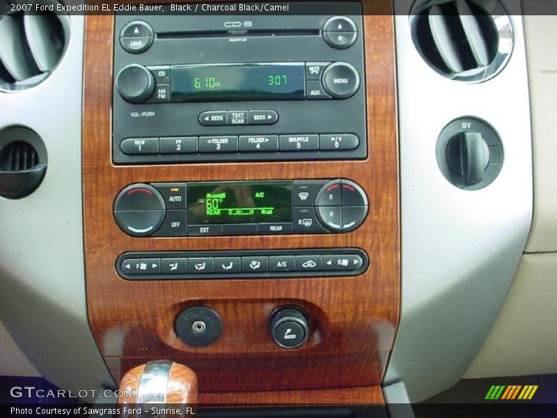 Black / Charcoal Black/Camel 2007 Ford Expedition EL Eddie Bauer