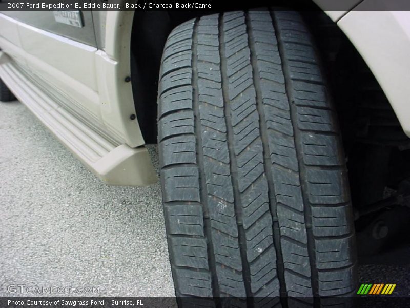 Black / Charcoal Black/Camel 2007 Ford Expedition EL Eddie Bauer