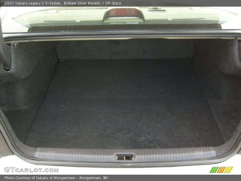 Brilliant Silver Metallic / Off-Black 2007 Subaru Legacy 2.5i Sedan