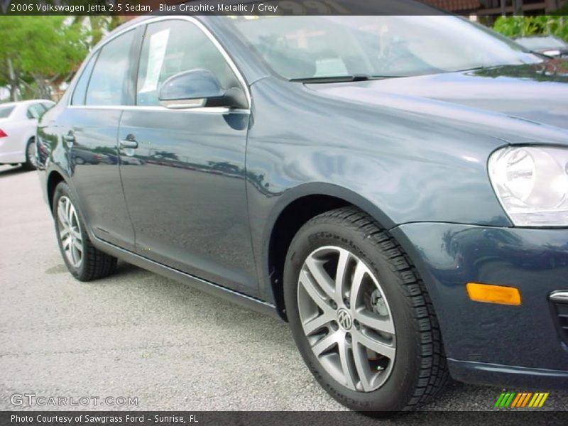 Blue Graphite Metallic / Grey 2006 Volkswagen Jetta 2.5 Sedan