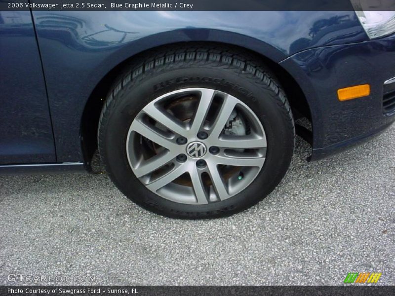 Blue Graphite Metallic / Grey 2006 Volkswagen Jetta 2.5 Sedan