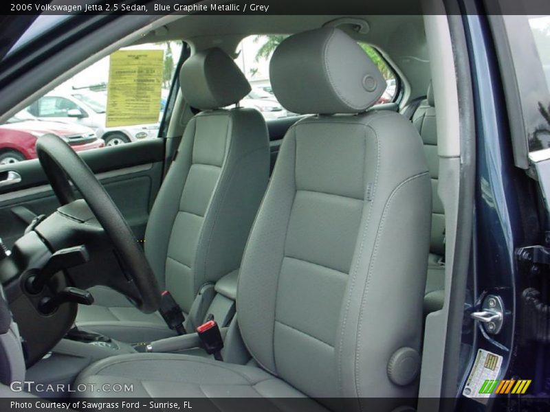 Blue Graphite Metallic / Grey 2006 Volkswagen Jetta 2.5 Sedan