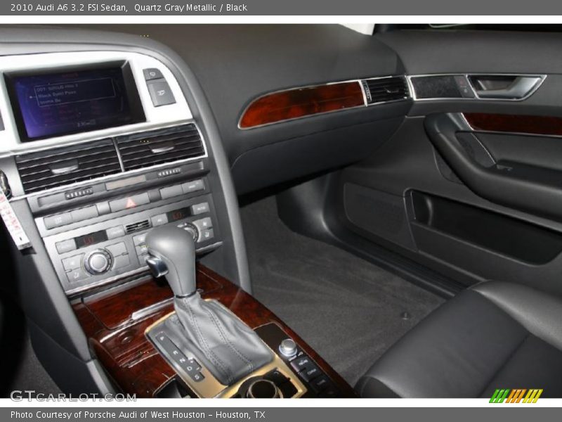 Quartz Gray Metallic / Black 2010 Audi A6 3.2 FSI Sedan