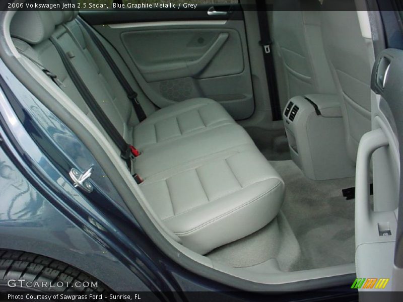 Blue Graphite Metallic / Grey 2006 Volkswagen Jetta 2.5 Sedan
