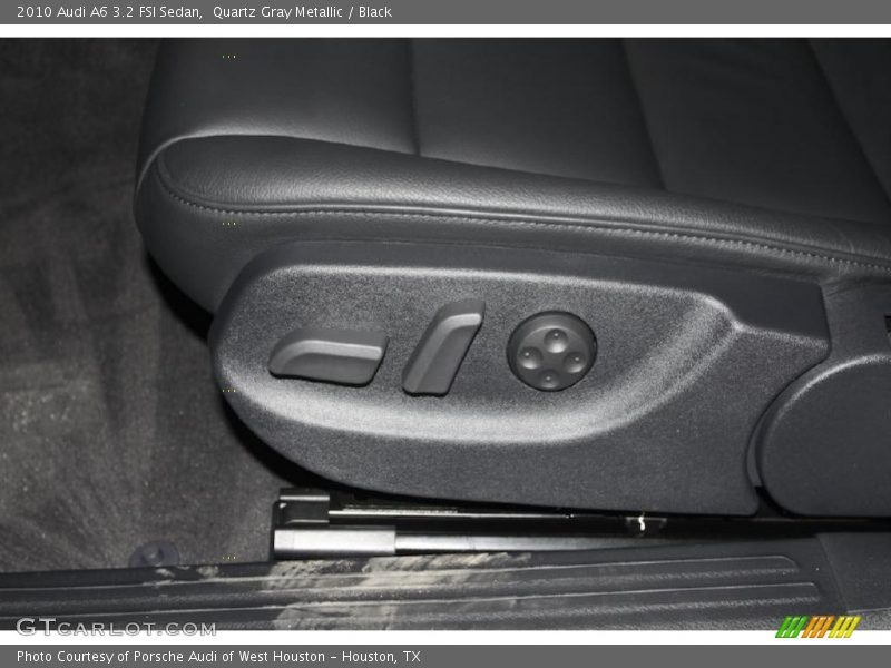 Quartz Gray Metallic / Black 2010 Audi A6 3.2 FSI Sedan