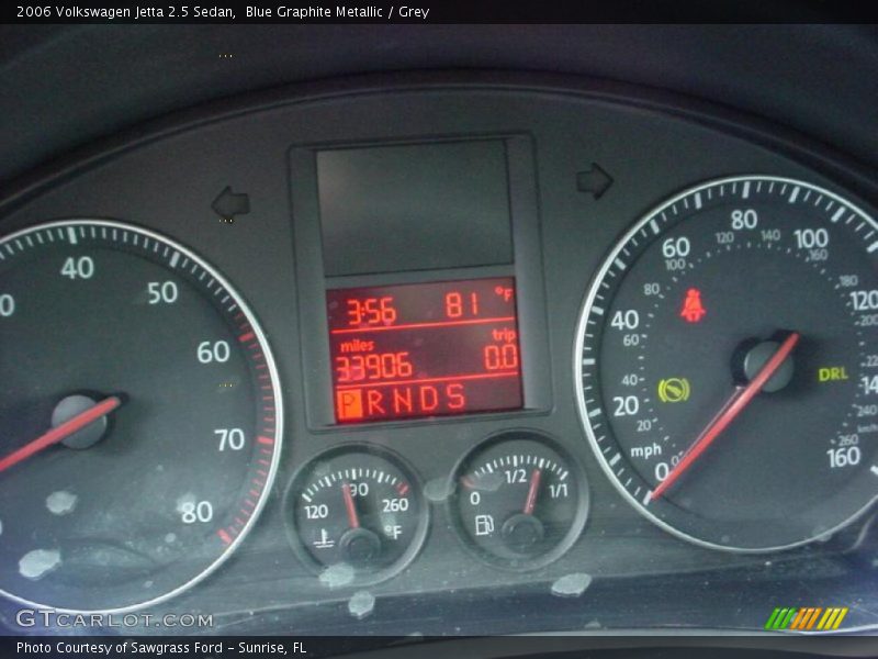 Blue Graphite Metallic / Grey 2006 Volkswagen Jetta 2.5 Sedan