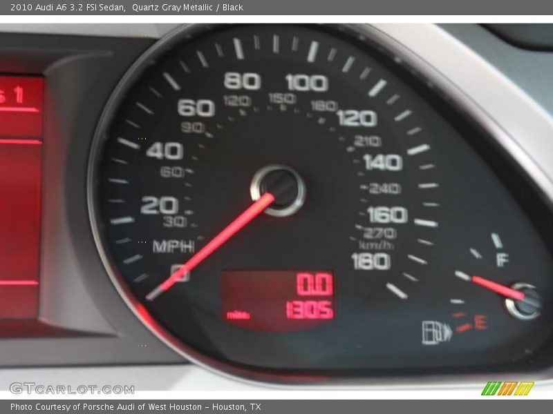 Quartz Gray Metallic / Black 2010 Audi A6 3.2 FSI Sedan