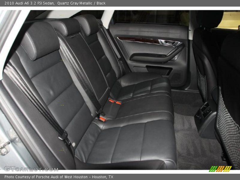 Quartz Gray Metallic / Black 2010 Audi A6 3.2 FSI Sedan