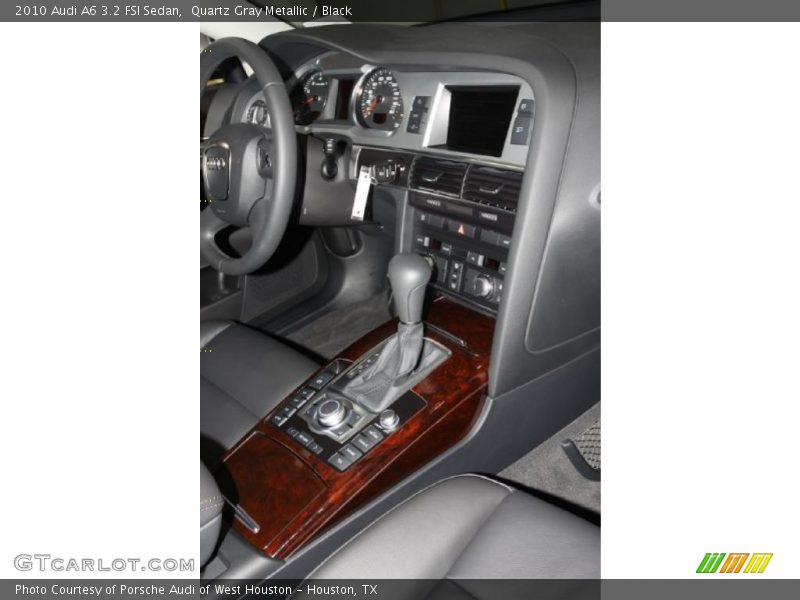Quartz Gray Metallic / Black 2010 Audi A6 3.2 FSI Sedan